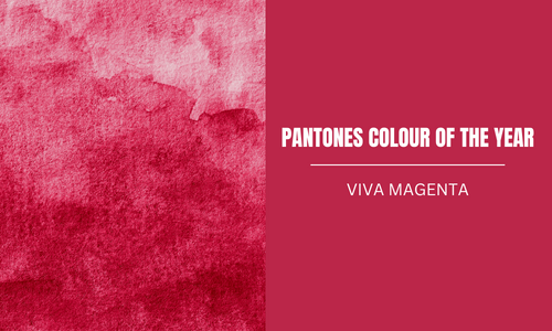 pantone colour of the year banner