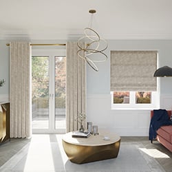 curtains in living room