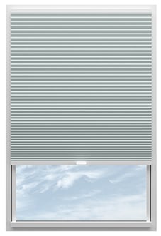 Obscura, Sky Blue - Clip Fit Honeycomb Blind