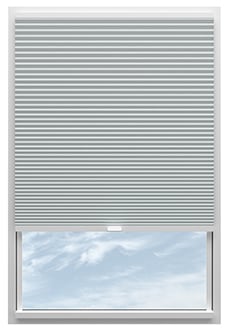 Umbra (Blackout), Ice Blue - Clip Fit Honeycomb Blind