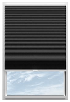 Umbra (Blackout), Liquorice - Clip Fit Honeycomb Blind