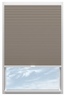 Umbra (Blackout), Tawny - Clip Fit Honeycomb Blind