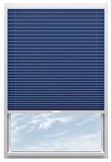 Solaris, Aegean - Clip Fit Pleated Blind