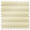 Solaris, Bisque - Clip Fit Pleated Blind