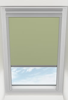 Trinity (Blackout), Soft Green - Loft Blind