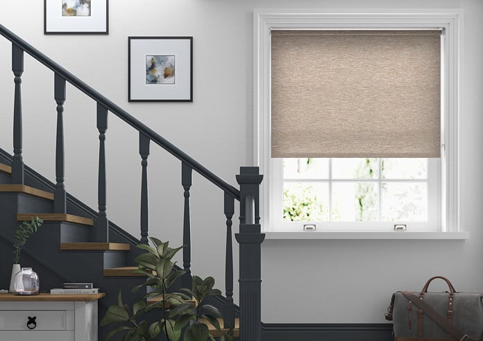 Luster, Desert Sand - Motorised Roller Blind
