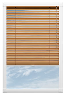 Venetian, Light Oak - Perfect Fit Blind
