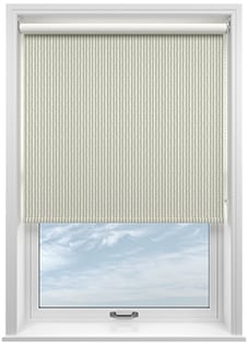 Emily Bond Oscar Stripe, Sage - Roller Blind