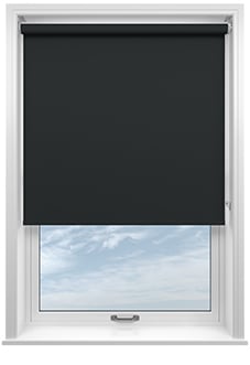 Florenza (Blackout), Shadow Black - Roller Blind