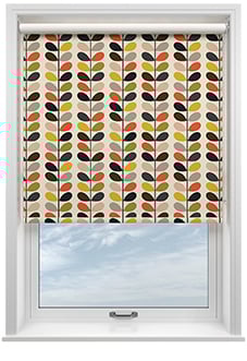 Orla Kiely Multi Stem, Tomato - Roller Blind
