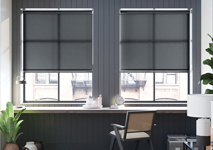 Roma, Anthracite - Roller Blind