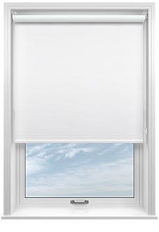Solento (Blackout), Vogue White - Roller Blind