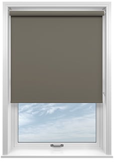 Trapani (Blackout), Espresso - Roller Blind