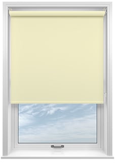 Trinity (Blackout), Alabaster - Roller Blind