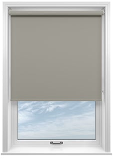 Trinity (Blackout), Oyster Grey - Roller Blind