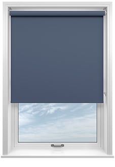 Trinity (Blackout), Prussian Blue - Roller Blind