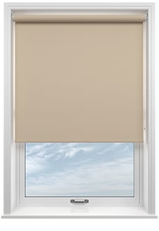Trinity (Blackout), Riveria Sand - Roller Blind