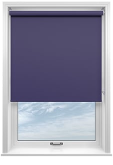 Trinity (Blackout), Royal Blue - Roller Blind