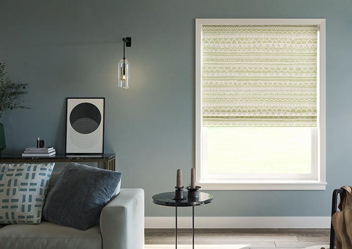 Bohemian, Sage - Roman Blind
