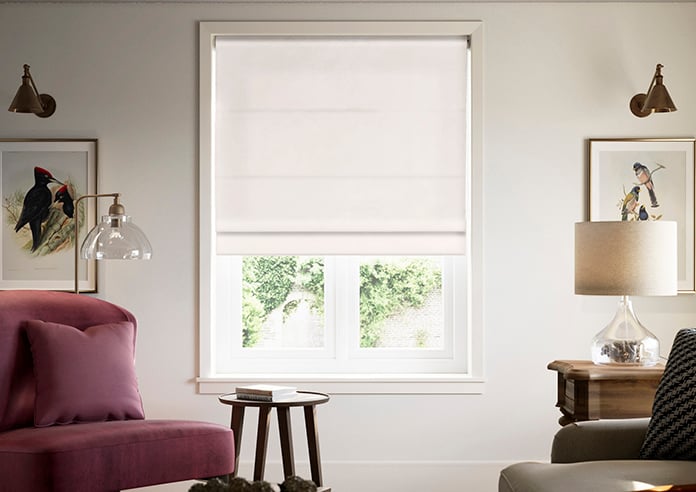 Odessa Velvet, Shell - Roman Blind