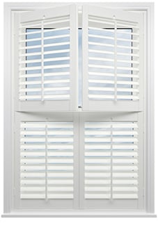Bromley, Classic White - Tier on Tier Plantation Shutter