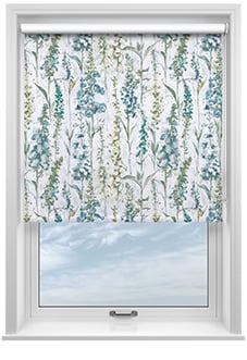 Cecelia, Blue Bird - Twist&Fit Roller Blind