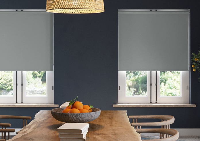 Florenza (Blackout), Urban Grey - Twist&Fit Roller Blind