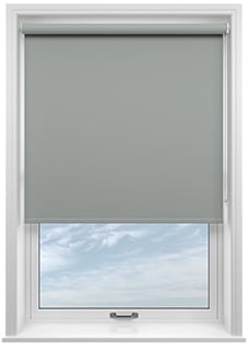 Orion (Blackout), Mid Grey - Twist&Fit Roller Blind