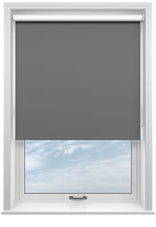 Rimini (Blackout), Storm Cloud - Twist&Fit Roller Blind