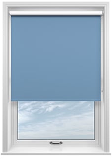 Rimini (FR Blackout), Turkish Blue - Twist&Fit Roller Blind