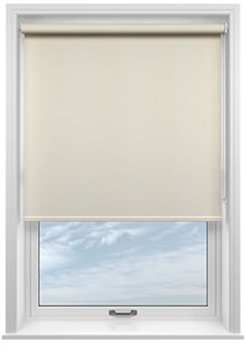 Shimmer (Blackout), Quartz Cream - Twist&Fit Roller Blind