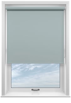 Trapani (Blackout), Pewter - Twist&Fit Roller Blind