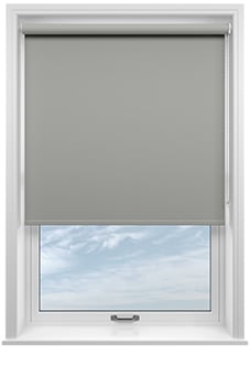 Trinity (Blackout), Ash - Twist&Fit Roller Blind