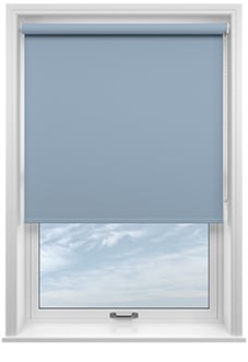 Trinity (Blackout), French Blue - Twist&Fit Roller Blind