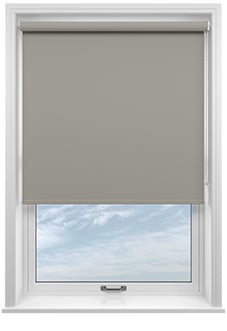 Trinity (Blackout), Oyster Grey - Twist&Fit Roller Blind