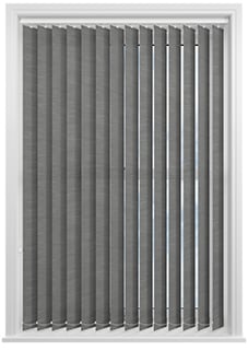 Amalfi, Bastille Grey - Vertical Blind