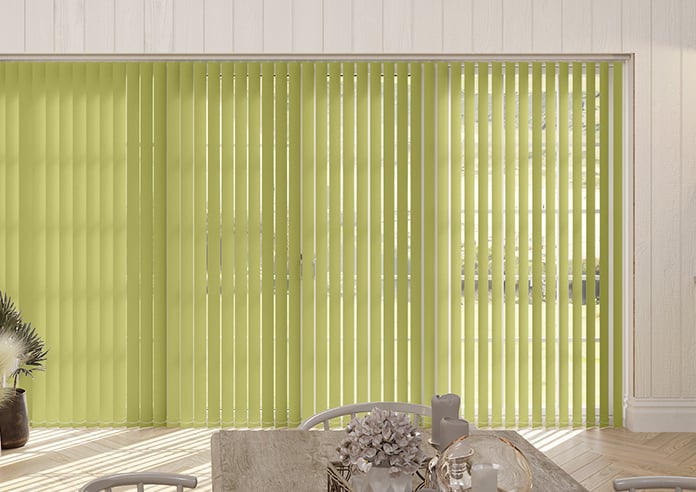 Orion (Blackout), Sage Green - Vertical Blind