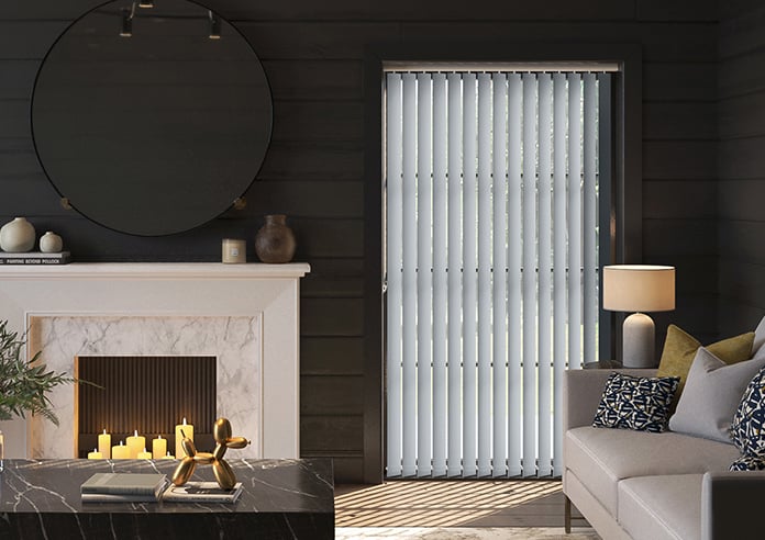 Roma, Rhino Grey - Vertical Blind