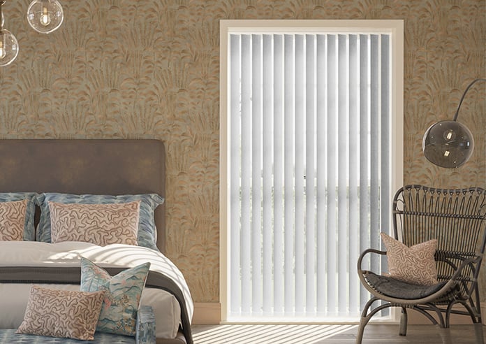Splash (Blackout), Grey - Vertical Blind