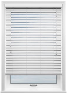 Ecowood, Brilliant White Fine Grain - Venetian Blind