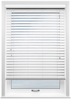 Ecowood, Frost White Satin - Venetian Blind