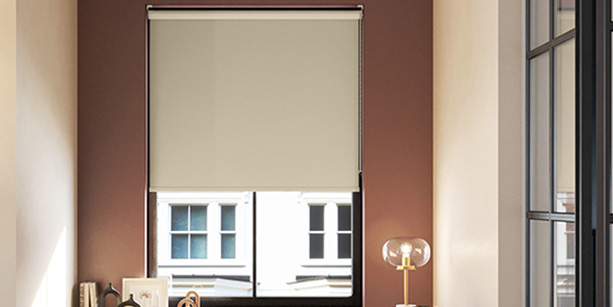 Florenza (Blackout), Manor Cream - Roller Blind