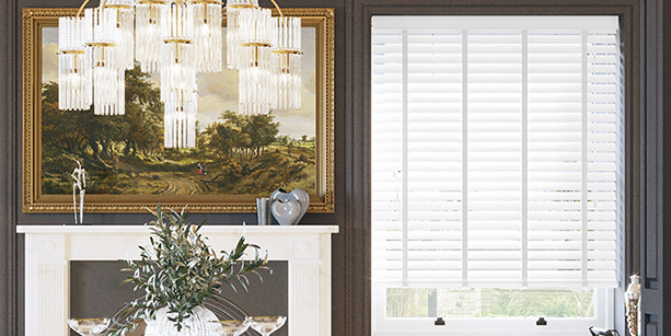 Ecowood Deluxe, Emperor White Satin - Twist&Fit Venetian Blind