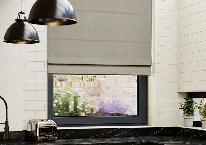 Blenheim Truffle Roman Blind