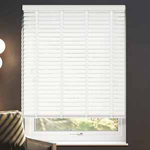 Ecowood Deluxe, Supreme White Fine Grain - Venetian Blind