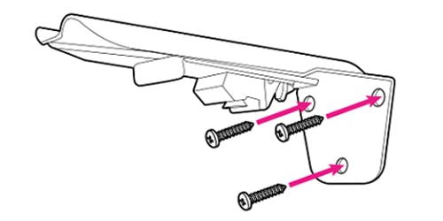 An image showing a wave curtain bracket