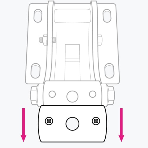 An image showing awning brackets