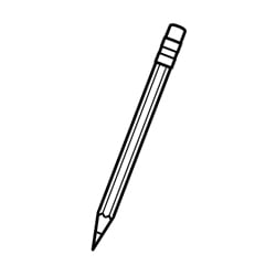 A pencil icon
