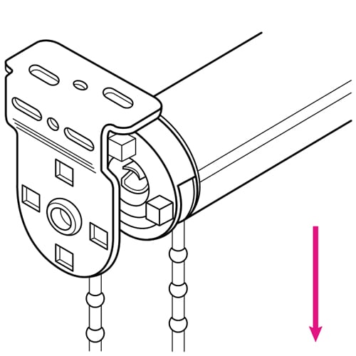 A roller fitting icon