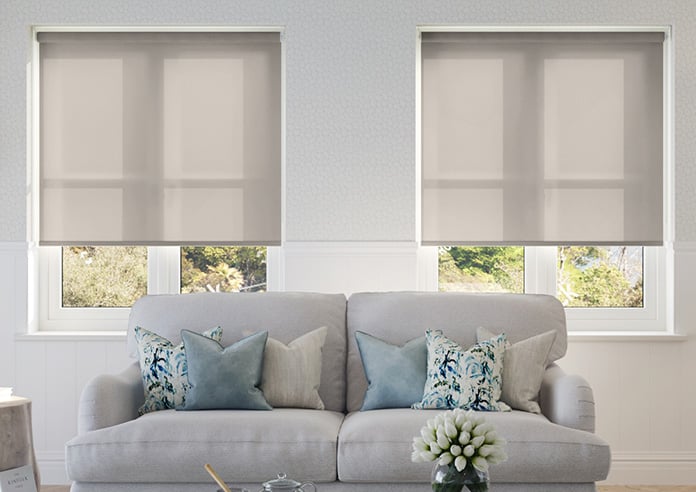Andromeda, Kent Grey - Twist&Fit Roller Blind | 247Blinds
